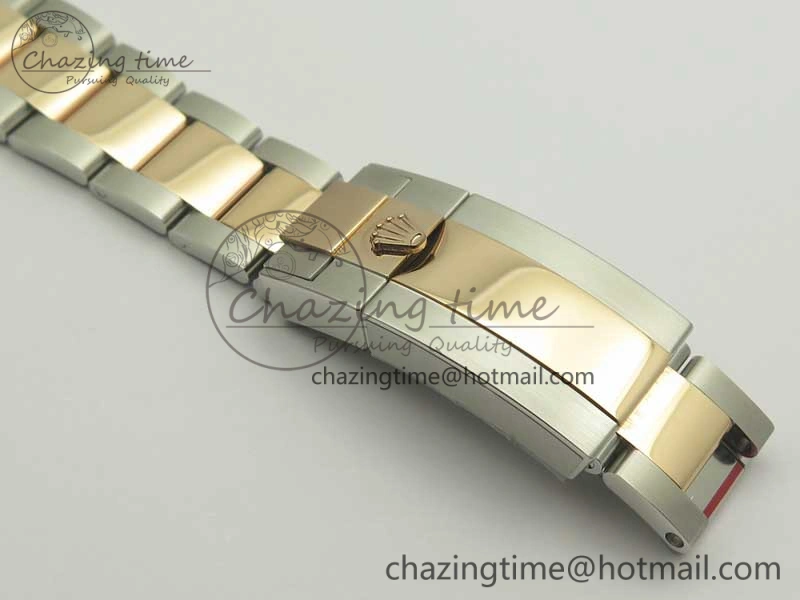 GMT-Master II 126711CHNR Black Brown Ceramic Bezel SS RG BP Best Edition Black Dial on SS RG Bracelet