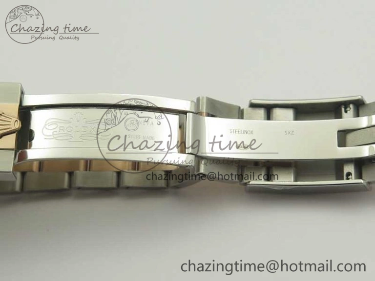 GMT-Master II 126711CHNR Black Brown Ceramic Bezel SS RG BP Best Edition Black Dial on SS RG Bracelet