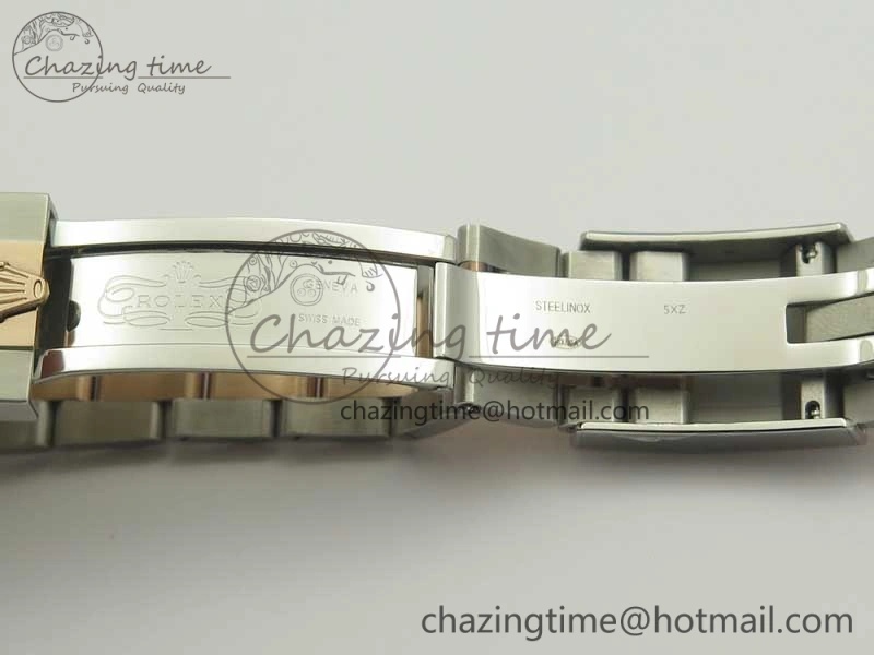 GMT-Master II 126711CHNR Black Brown Ceramic Bezel SS RG BP Best Edition Black Dial on SS RG Bracelet