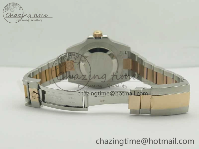 GMT-Master II 126711CHNR Black Brown Ceramic Bezel SS RG BP Best Edition Black Dial on SS RG Bracelet