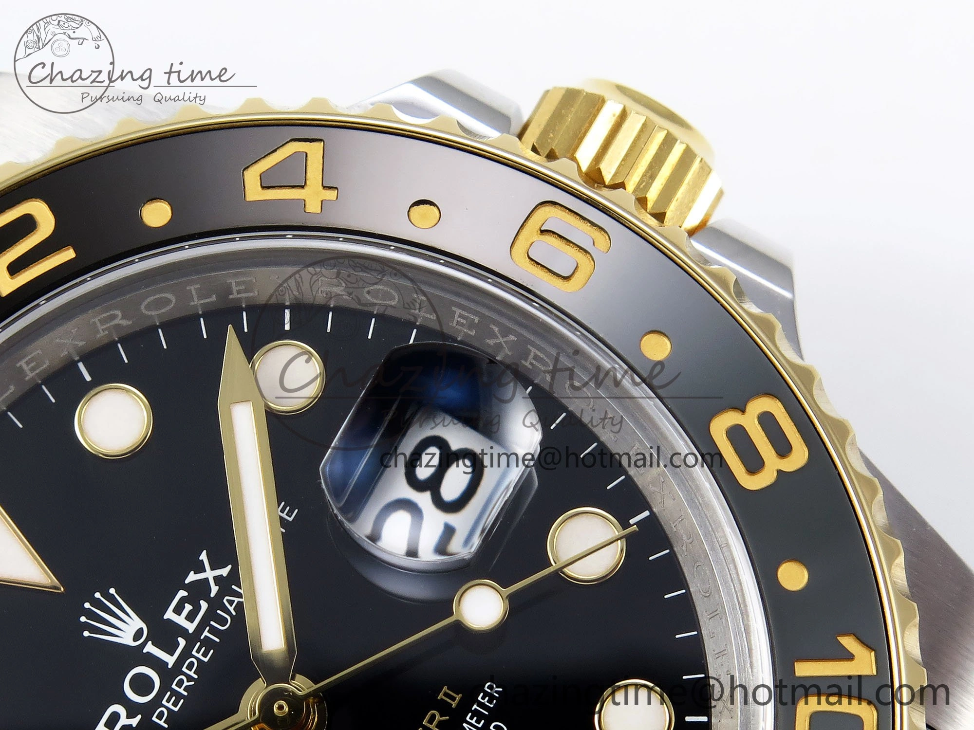 GMT Master II 126713 904L SS Clean Factory 1:1 Best Edition Black Dial on Jubilee Bracelet DD3285