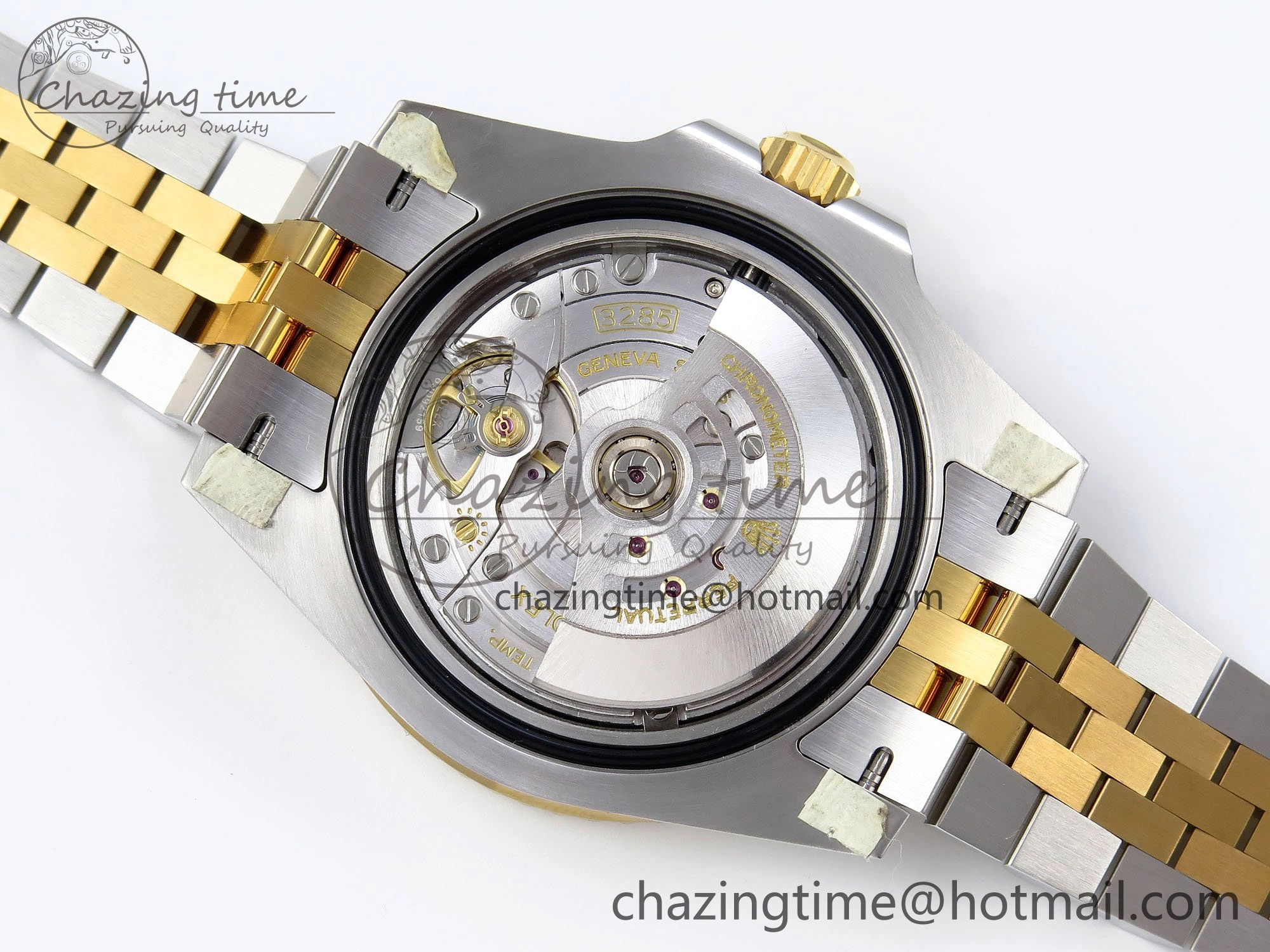 GMT Master II 126713 904L SS Clean Factory 1:1 Best Edition Black Dial on Jubilee Bracelet DD3285