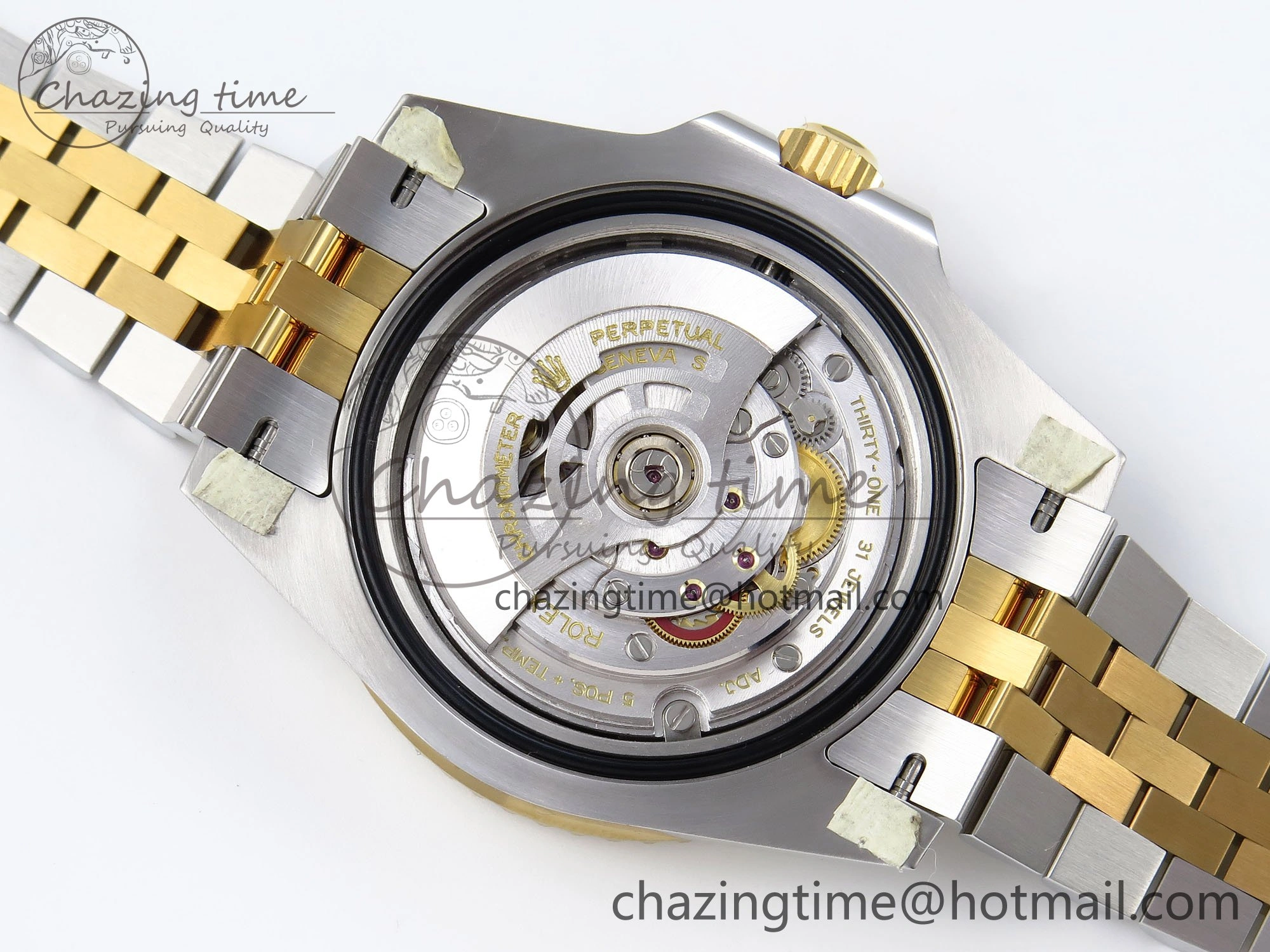 GMT Master II 126713 904L SS Clean Factory 1:1 Best Edition Black Dial on Jubilee Bracelet DD3285