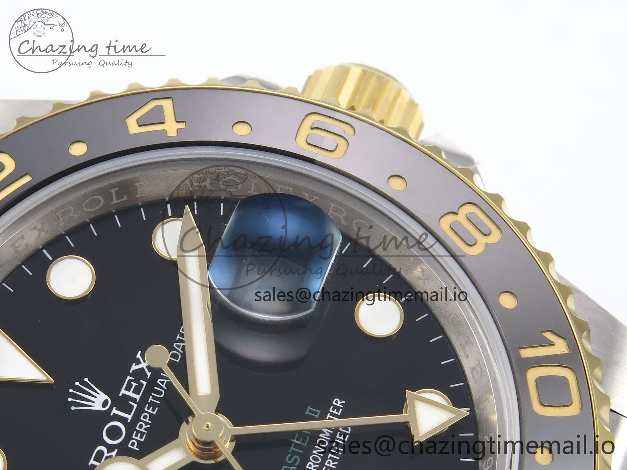 GMT-Master II 126713 GRGN 904L EWEF 1:1 Best Edition on SS YG Jubilee Bracelet SH3285 CHS