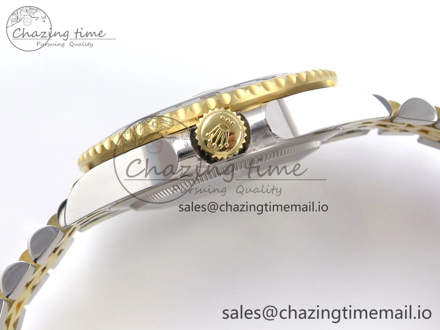 GMT-Master II 126713 GRGN 904L EWEF 1:1 Best Edition on SS YG Jubilee Bracelet SH3285 CHS