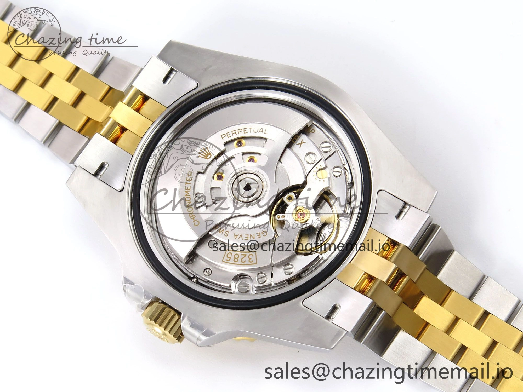 GMT-Master II 126713 GRGN 904L EWEF 1:1 Best Edition on SS YG Jubilee Bracelet SH3285 CHS