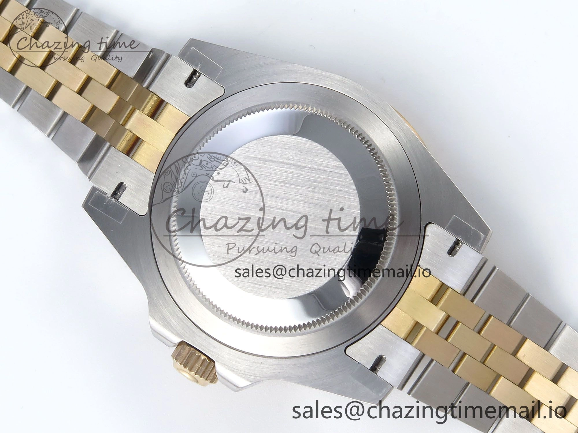 GMT-Master II 126713 GRGN 904L QF 1:1 Best Edition on SS YG Jubilee Bracelet SH3285 V10