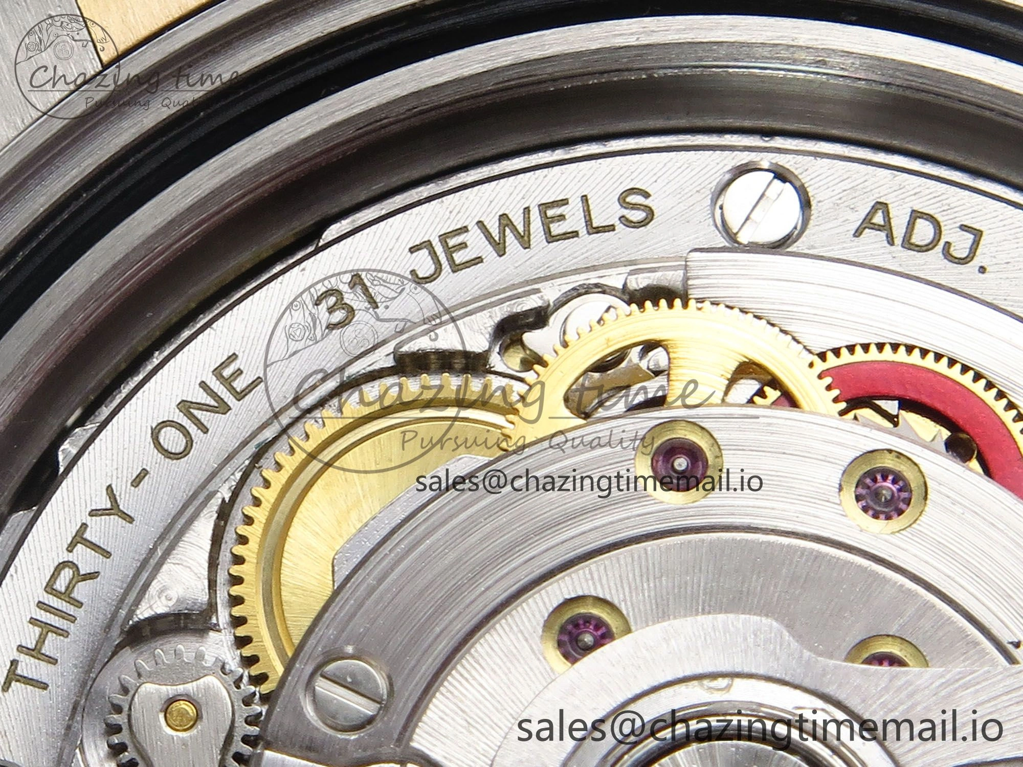 GMT-Master II 126713 GRGN 904L QF 1:1 Best Edition on SS YG Jubilee Bracelet SH3285 V10