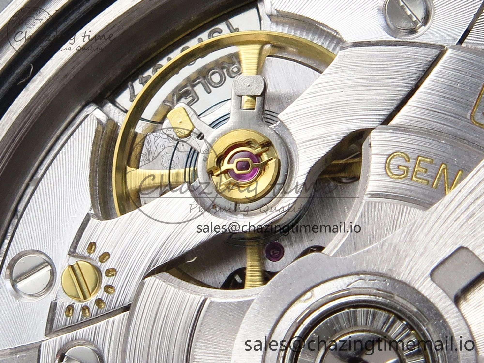 GMT-Master II 126713 GRGN 904L QF 1:1 Best Edition on SS YG Jubilee Bracelet SH3285 V10