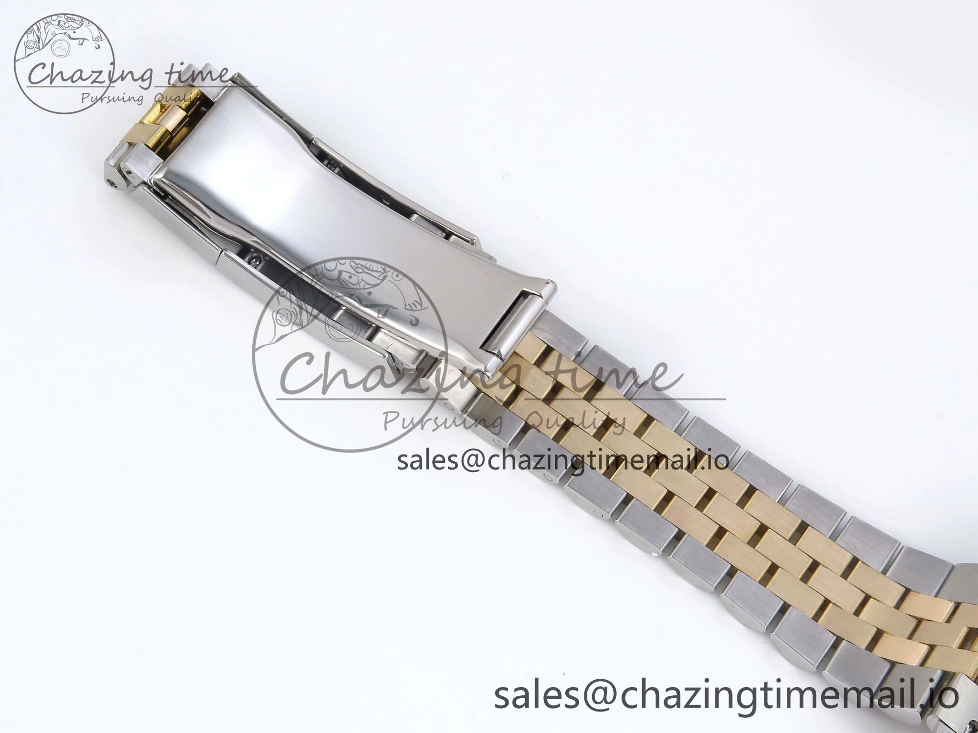 GMT-Master II 126713 GRGN 904L QF 1:1 Best Edition on SS YG Jubilee Bracelet SH3285 V10