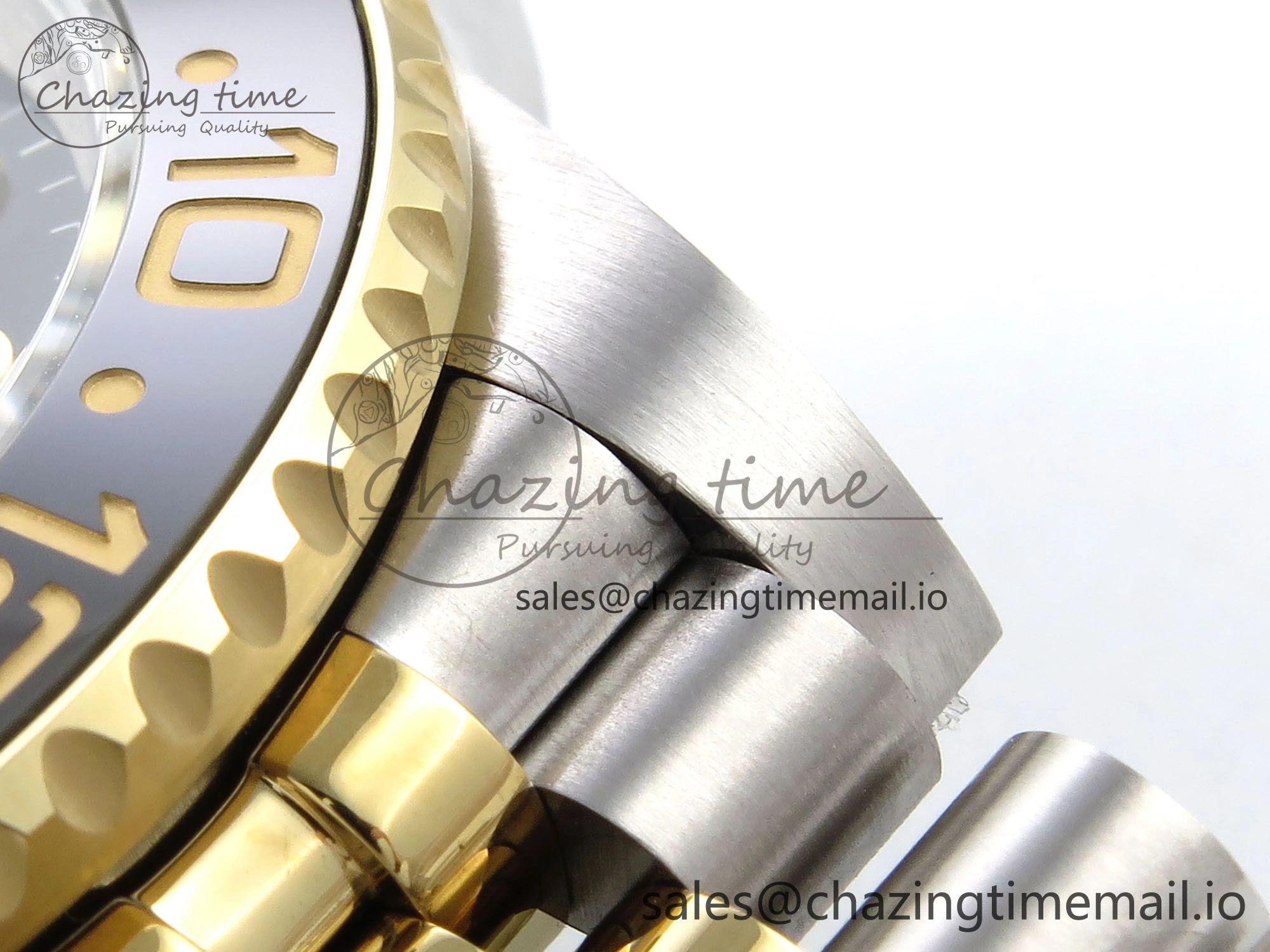 GMT-Master II 126713 GRGN 904L QF 1:1 Best Edition on SS YG Jubilee Bracelet SH3285 V6
