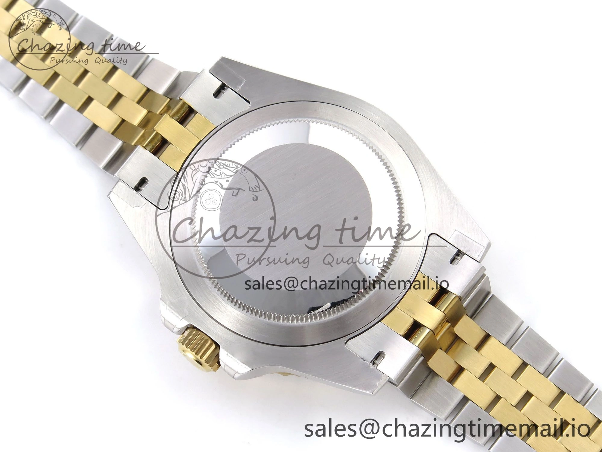 GMT-Master II 126713 GRGN 904L QF 1:1 Best Edition on SS YG Jubilee Bracelet SH3285 V6