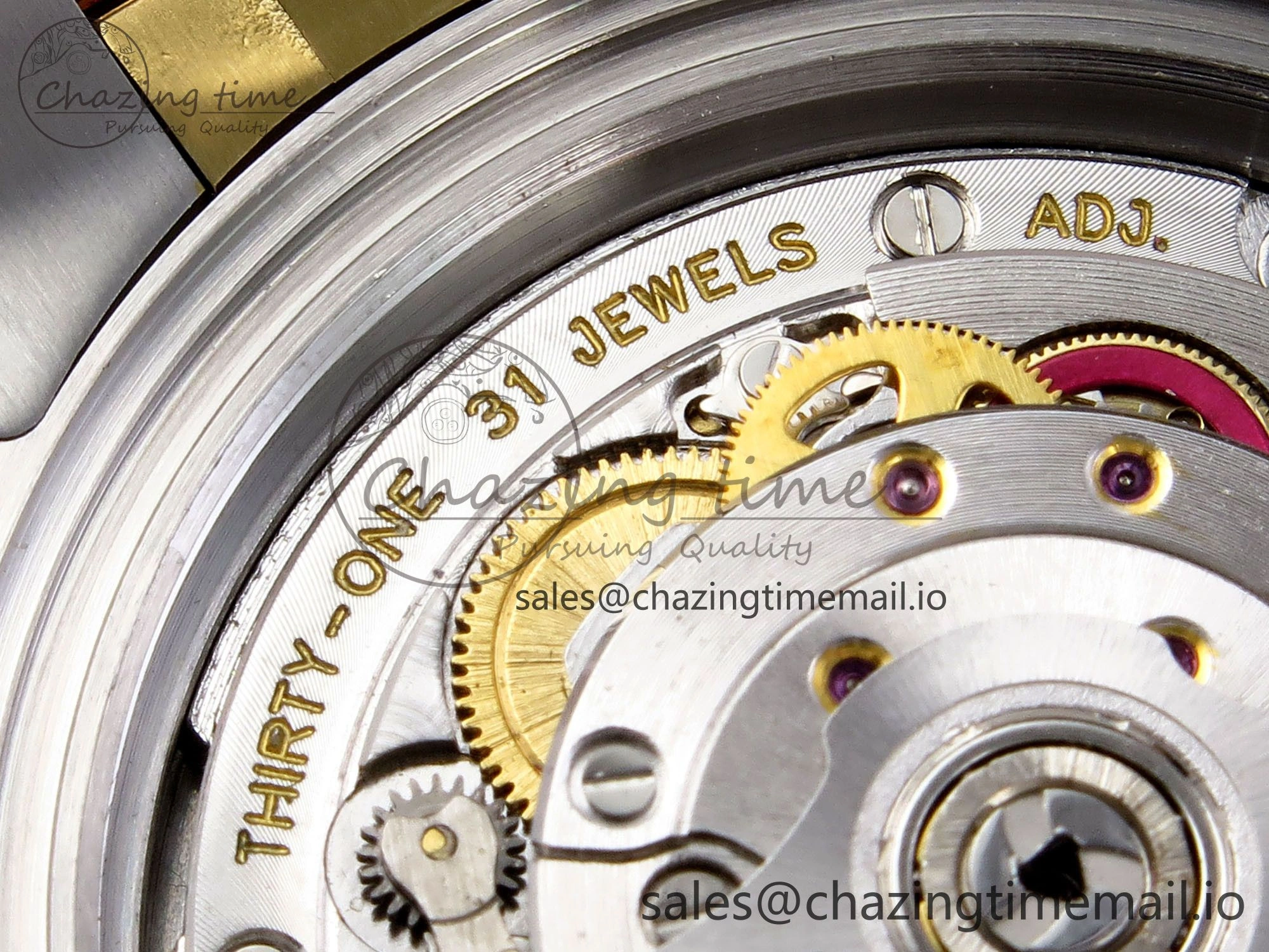 GMT-Master II 126713 GRGN 904L QF 1:1 Best Edition on SS YG Jubilee Bracelet SH3285 V6