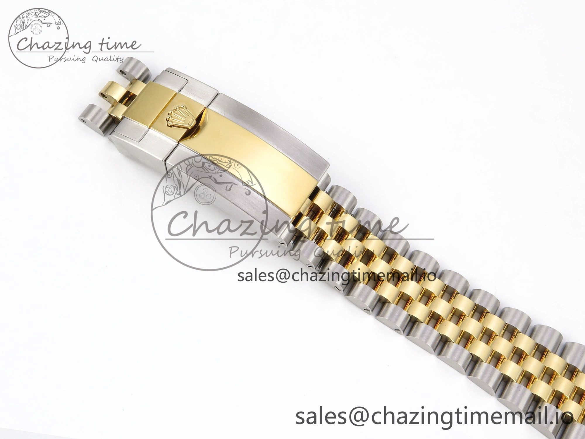 GMT-Master II 126713 GRGN 904L QF 1:1 Best Edition on SS YG Jubilee Bracelet SH3285 V6