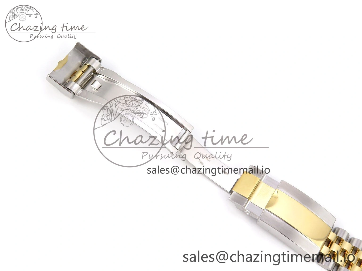 GMT-Master II 126713 GRGN 904L QF 1:1 Best Edition on SS YG Jubilee Bracelet SH3285 V6