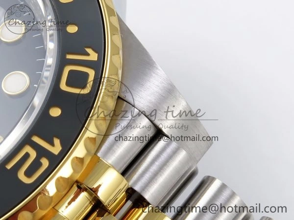GMT-Master II 126713 GRNR ARF 1:1 Best Edition Black Dial on YG SS Jubilee Bracelet VR3285 CHS