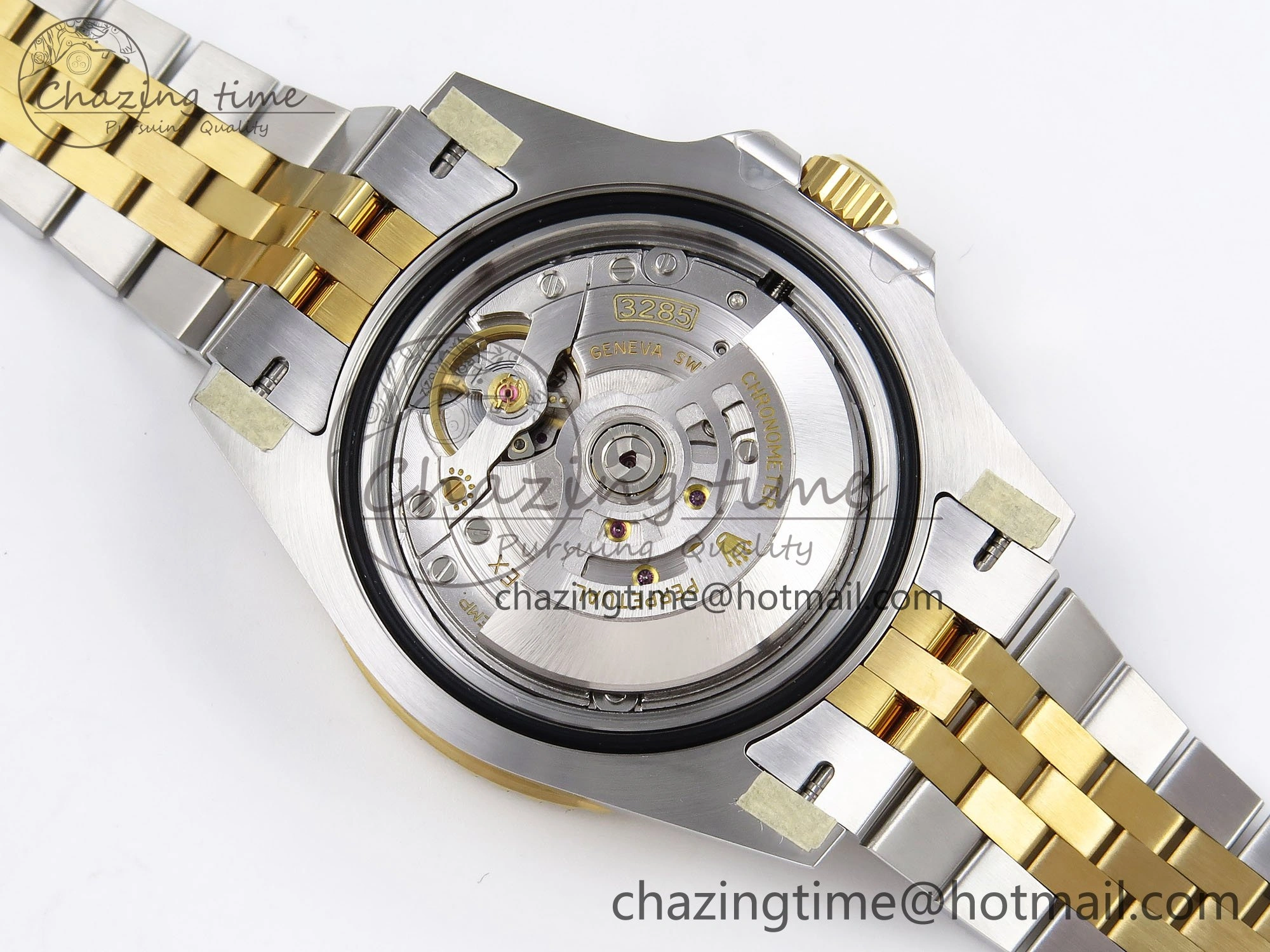GMT-Master II 126713 GRNR ARF 1:1 Best Edition Black Dial on YG SS Jubilee Bracelet VR3285 CHS