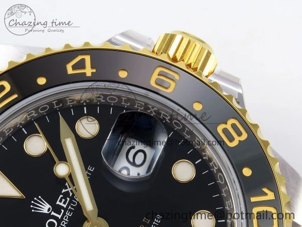 GMT-Master II 126713 GRNR ARF 1:1 Best Edition on Black Dial SS YG Bracelet Super Clone SH3285 CHS (Gain Weight)