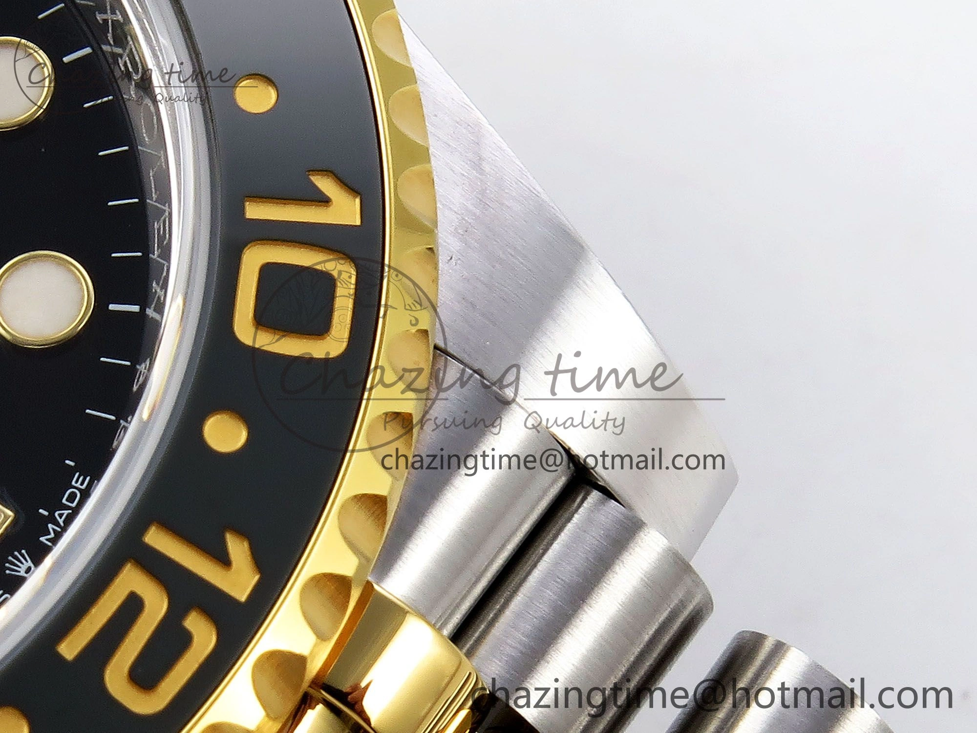 GMT-Master II 126713 GRNR ARF 1:1 Best Edition on Black Dial SS YG Bracelet Super Clone SH3285 CHS (Gain Weight)