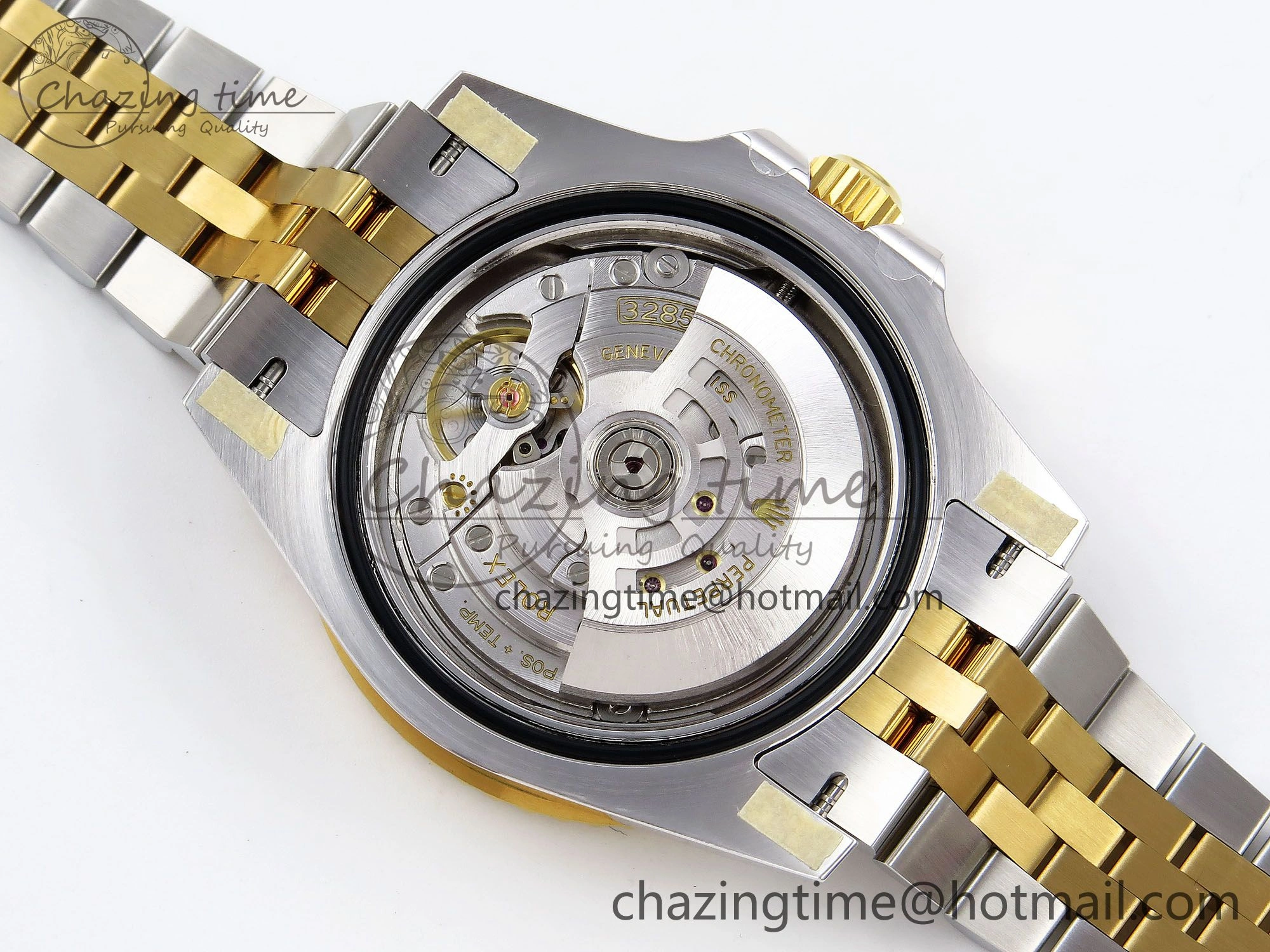 GMT-Master II 126713 GRNR ARF 1:1 Best Edition on Black Dial SS YG Bracelet Super Clone SH3285 CHS (Gain Weight)