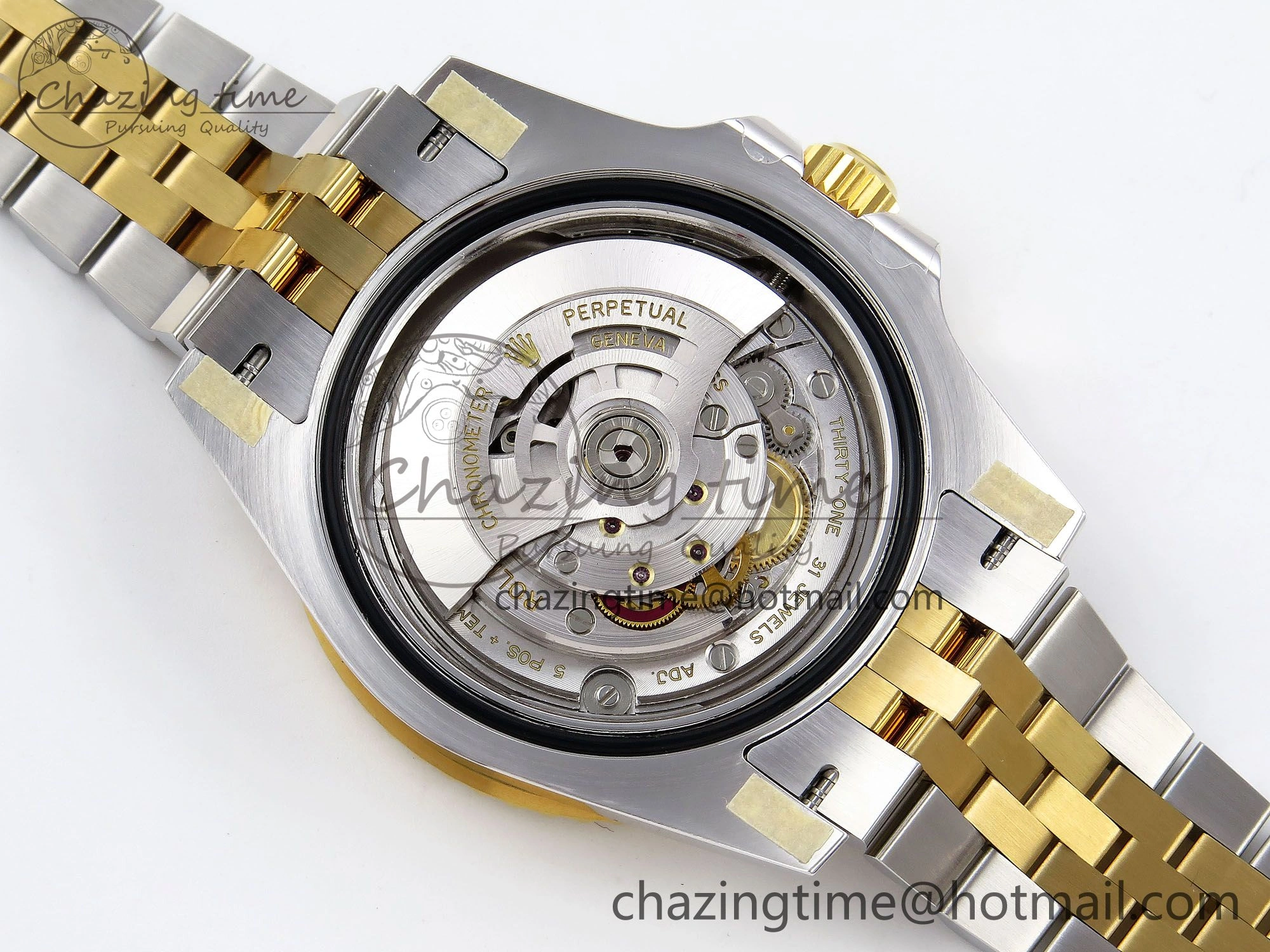 GMT-Master II 126713 GRNR ARF 1:1 Best Edition on Black Dial SS YG Bracelet Super Clone SH3285 CHS (Gain Weight)