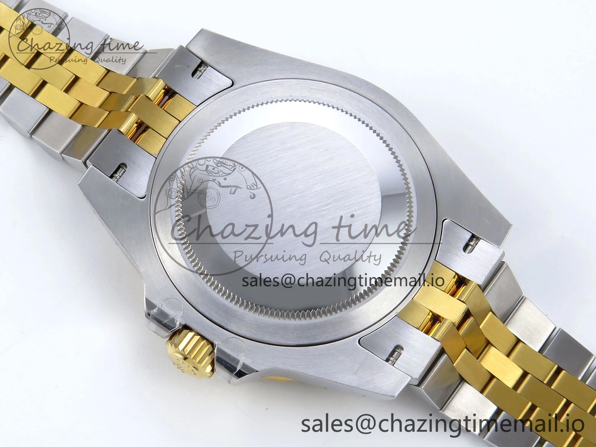 GMT-Master II 126713 GRNR Black Gray Ceramic 904L Steel EWE 1:1 Best Edition on Jubilee Strap EWE3285 V5