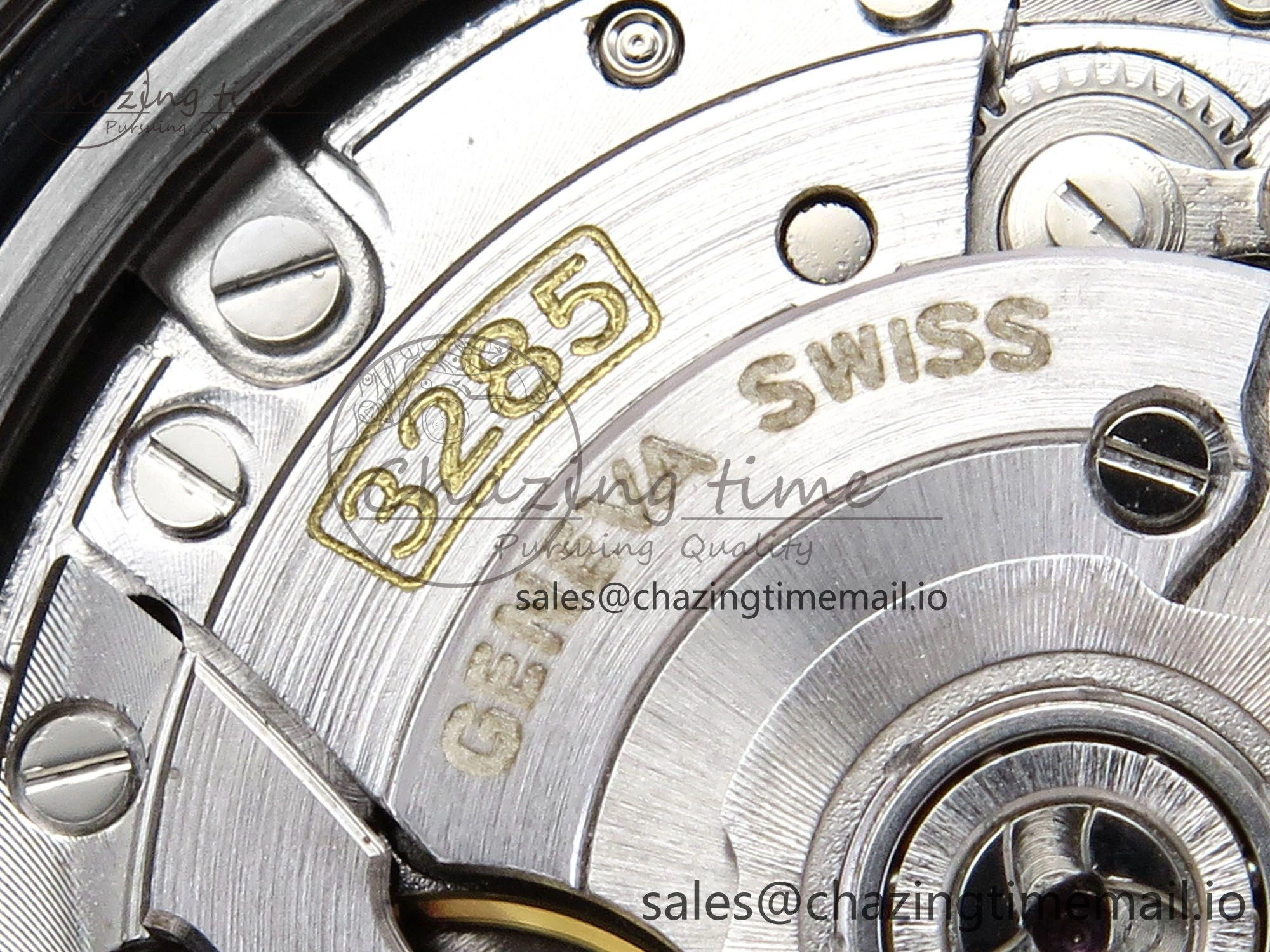 GMT-Master II 126713 GRNR Black Gray Ceramic 904L Steel EWE 1:1 Best Edition on Jubilee Strap EWE3285 V5