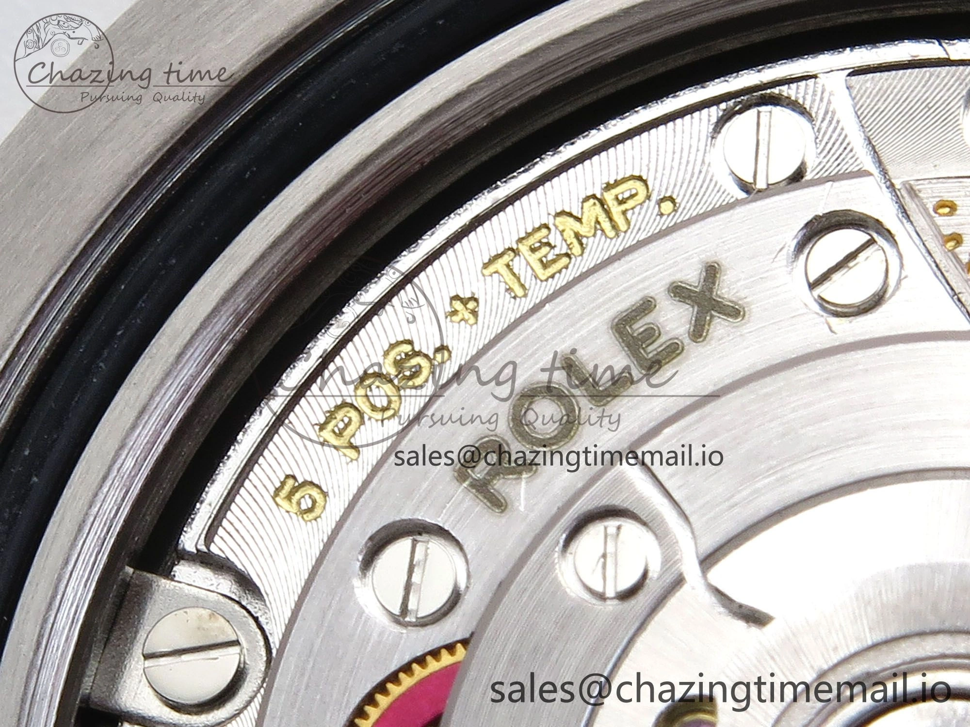 GMT-Master II 126713 GRNR Black Gray Ceramic 904L Steel EWE 1:1 Best Edition on Jubilee Strap EWE3285 V5