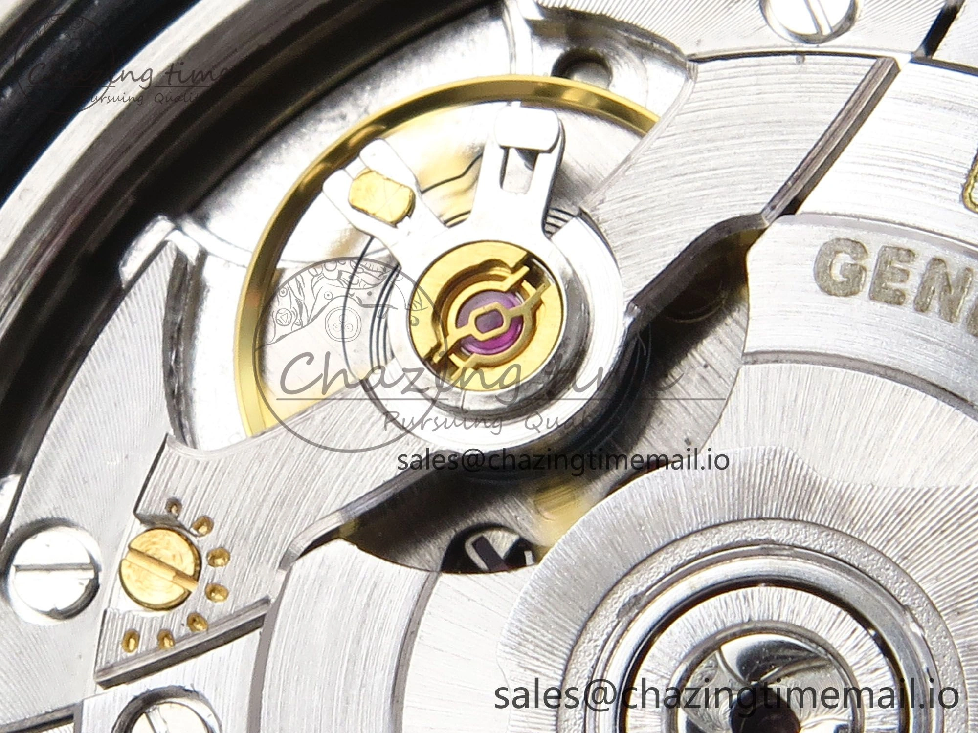 GMT-Master II 126713 GRNR Black Gray Ceramic 904L Steel EWE 1:1 Best Edition on Jubilee Strap EWE3285 V5