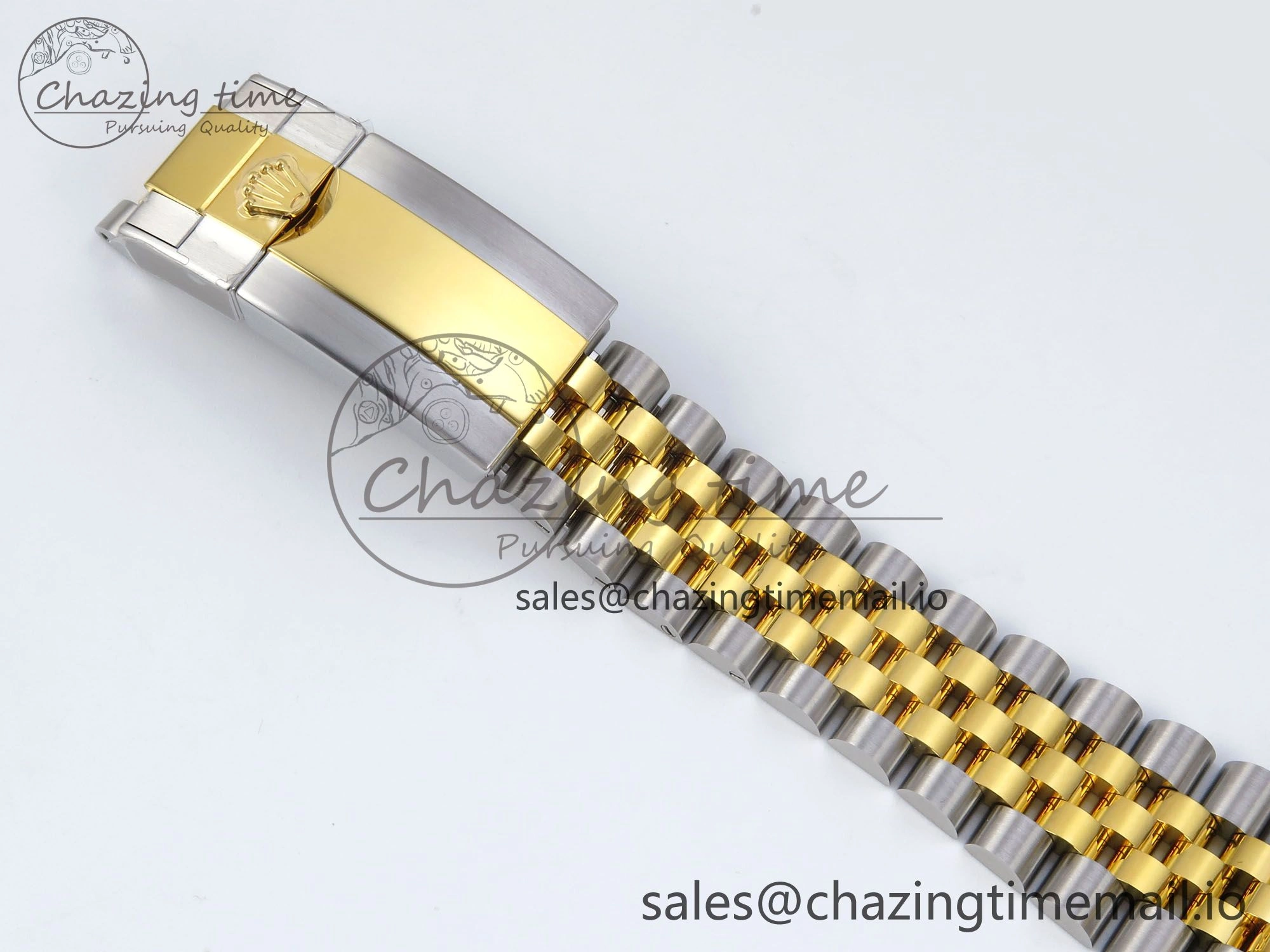 GMT-Master II 126713 GRNR Black Gray Ceramic 904L Steel EWE 1:1 Best Edition on Jubilee Strap EWE3285 V5