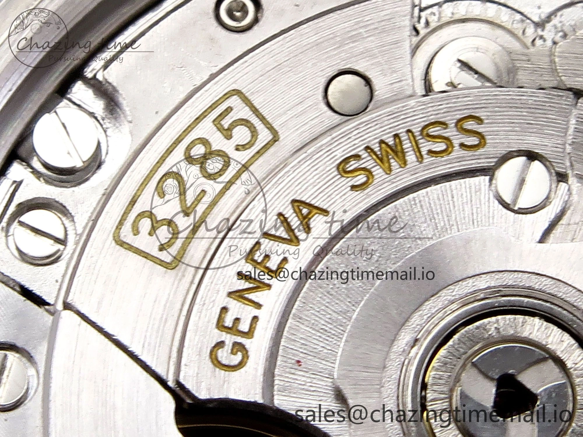 GMT-Master II 126715 CHNR 904L QF 1:1 Best Edition on SS RG Bracelet SH3285 V6