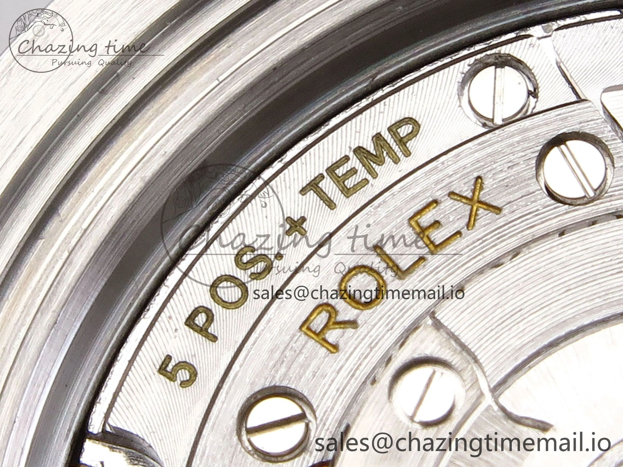 GMT-Master II 126715 CHNR 904L QF 1:1 Best Edition on SS RG Bracelet SH3285 V6