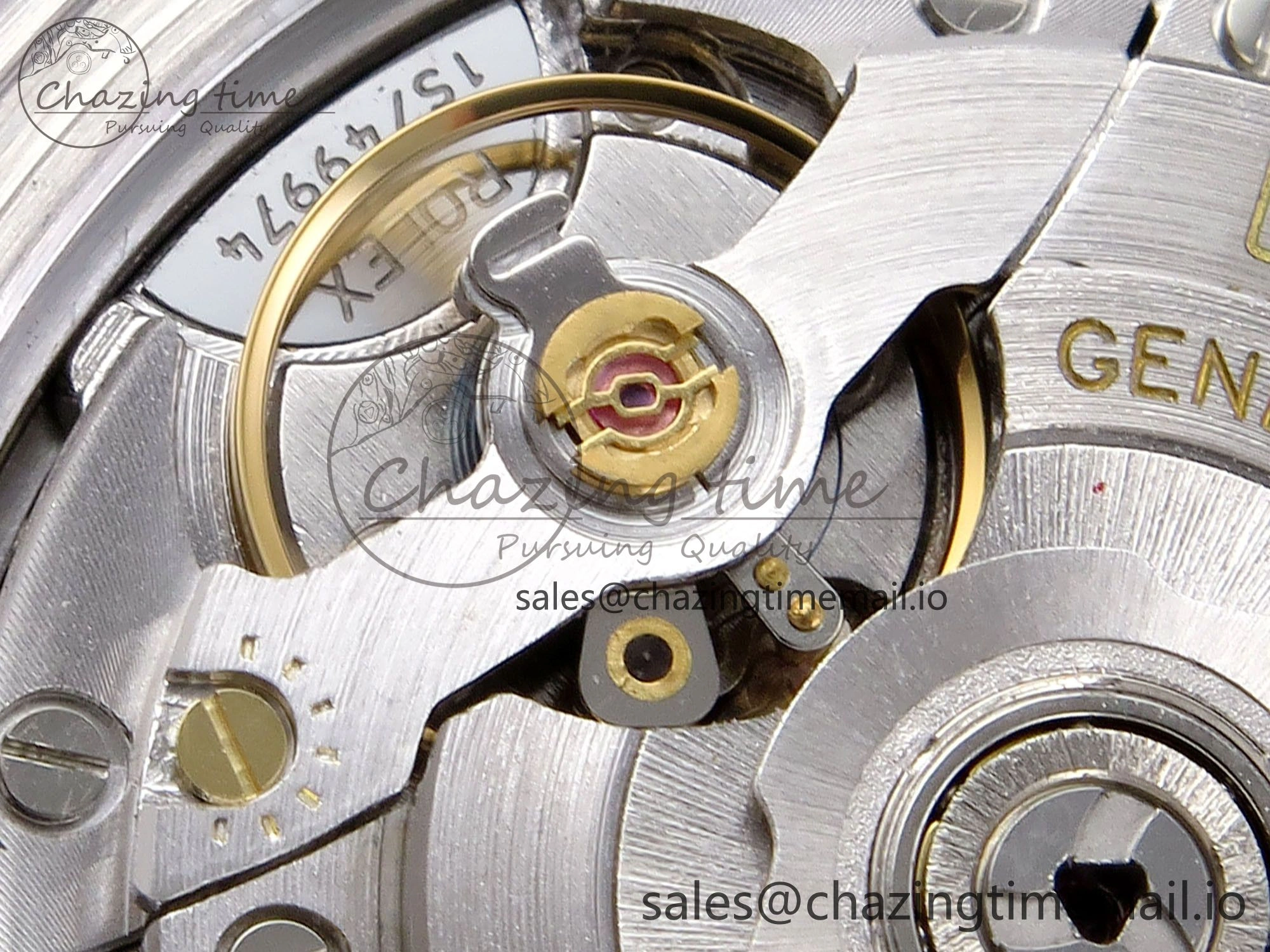 GMT-Master II 126715 CHNR 904L QF 1:1 Best Edition on SS RG Bracelet SH3285 V6