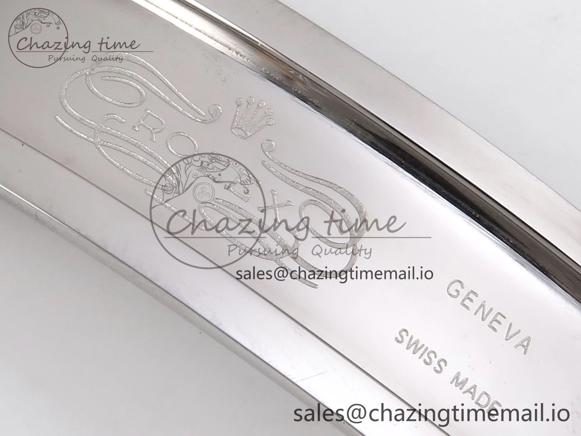 GMT-Master II 126715 CHNR 904L QF 1:1 Best Edition on SS RG Bracelet SH3285 V6