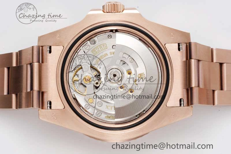 GMT Master II 126715 CHNR 904L SS APF 1:1 Best Edition on RG Bracelet VR3285 CHS