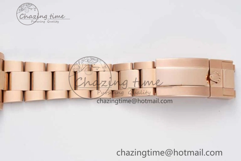 GMT Master II 126715 CHNR 904L SS APF 1:1 Best Edition on RG Bracelet VR3285 CHS