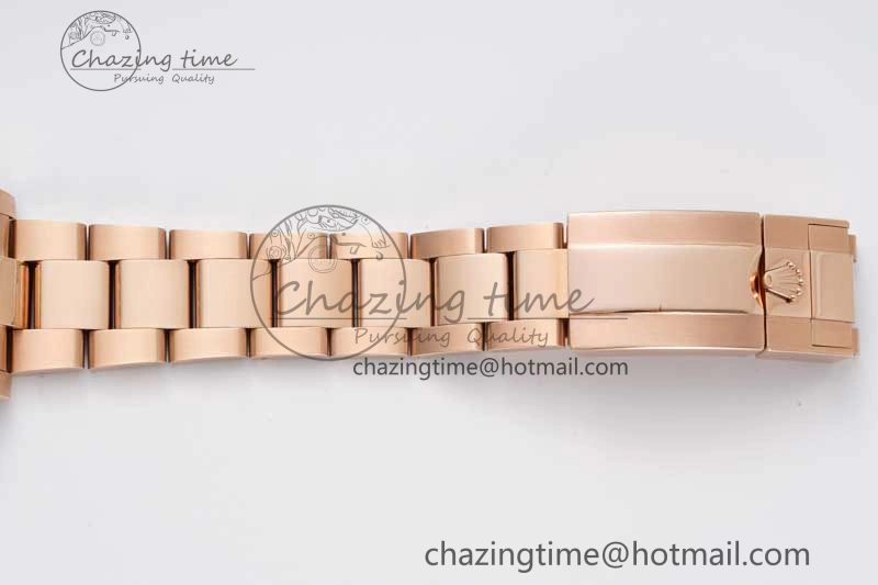 GMT Master II 126715 CHNR 904L SS APF 1:1 Best Edition on RG Bracelet VR3285 CHS
