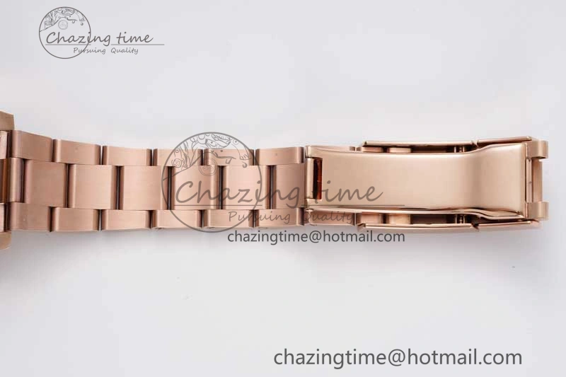 GMT Master II 126715 CHNR 904L SS APF 1:1 Best Edition on RG Bracelet VR3285 CHS