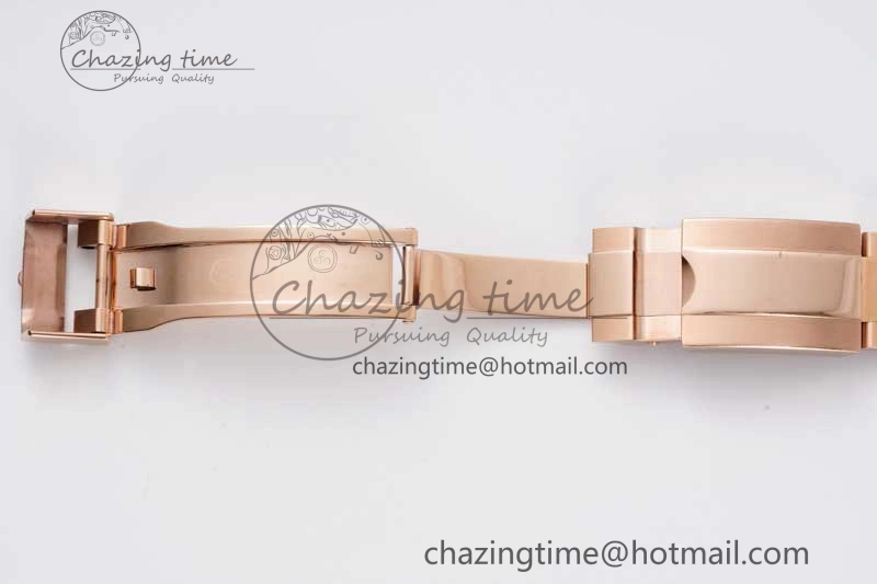 GMT Master II 126715 CHNR 904L SS APF 1:1 Best Edition on RG Bracelet VR3285 CHS