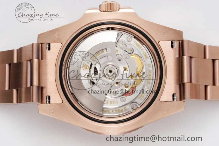 GMT Master II 126715 CHNR 904L SS APF 1:1 Best Edition on RG Bracelet VR3285 CHS