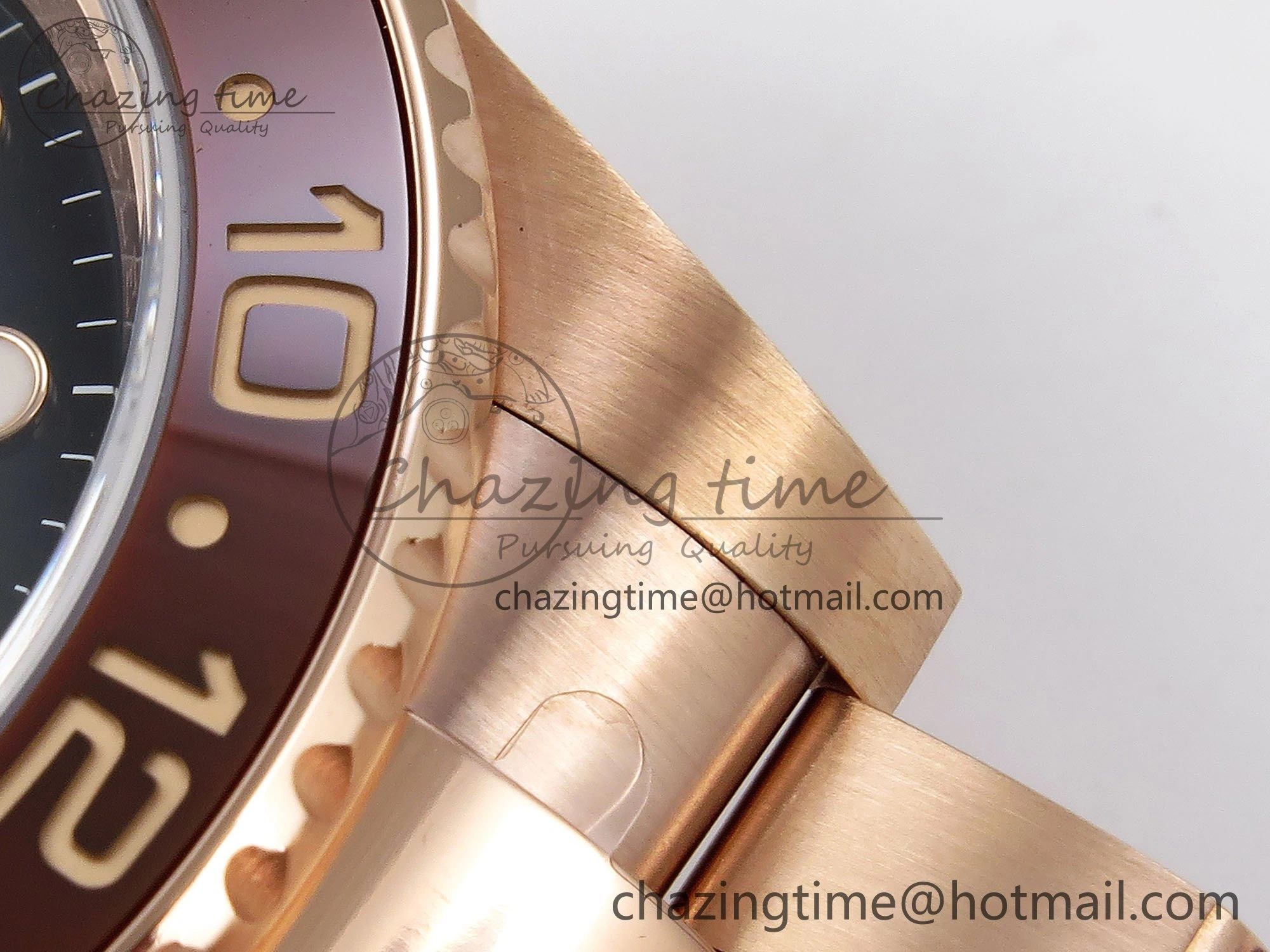 GMT-Master II 126715 CHNR ARF 1:1 Best Edition Black Dial on RG Bracelet VR3285 CHS