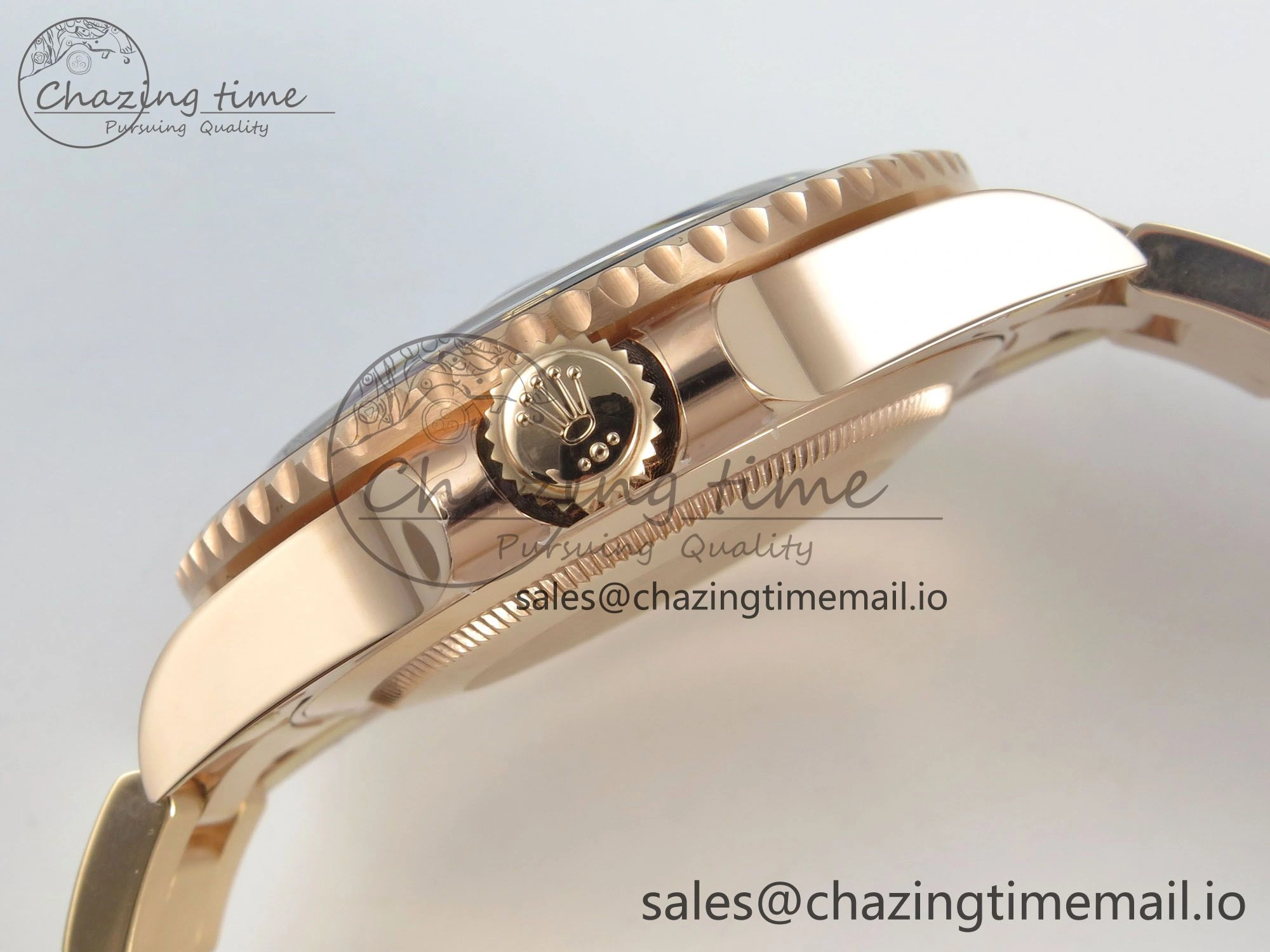 GMT Master II 126715 CHNR ARF Best Edition Tiger Iron Dial on RG Oyster Bracelet VR3285 CHS