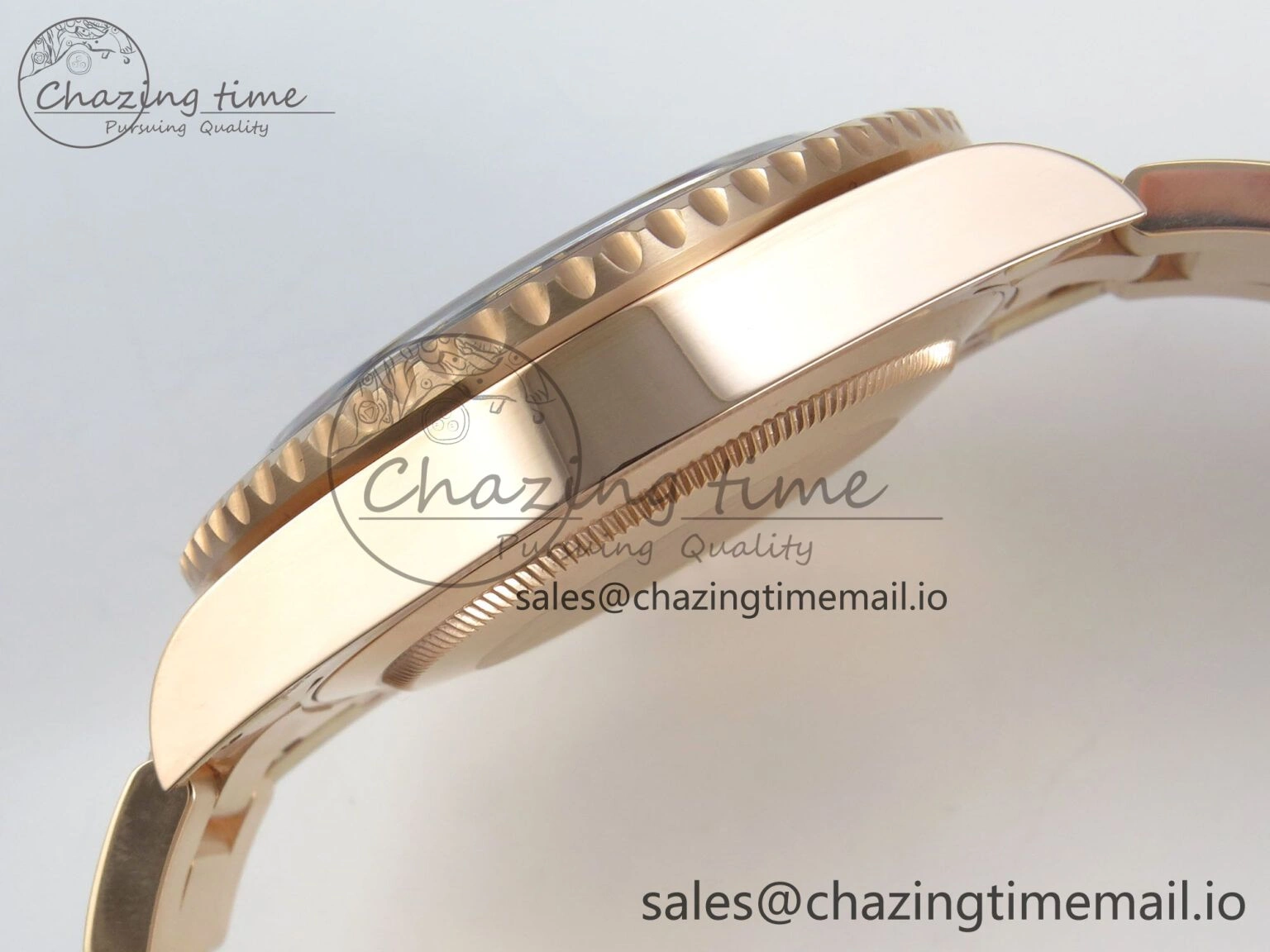GMT Master II 126715 CHNR ARF Best Edition Tiger Iron Dial on RG Oyster Bracelet VR3285 CHS