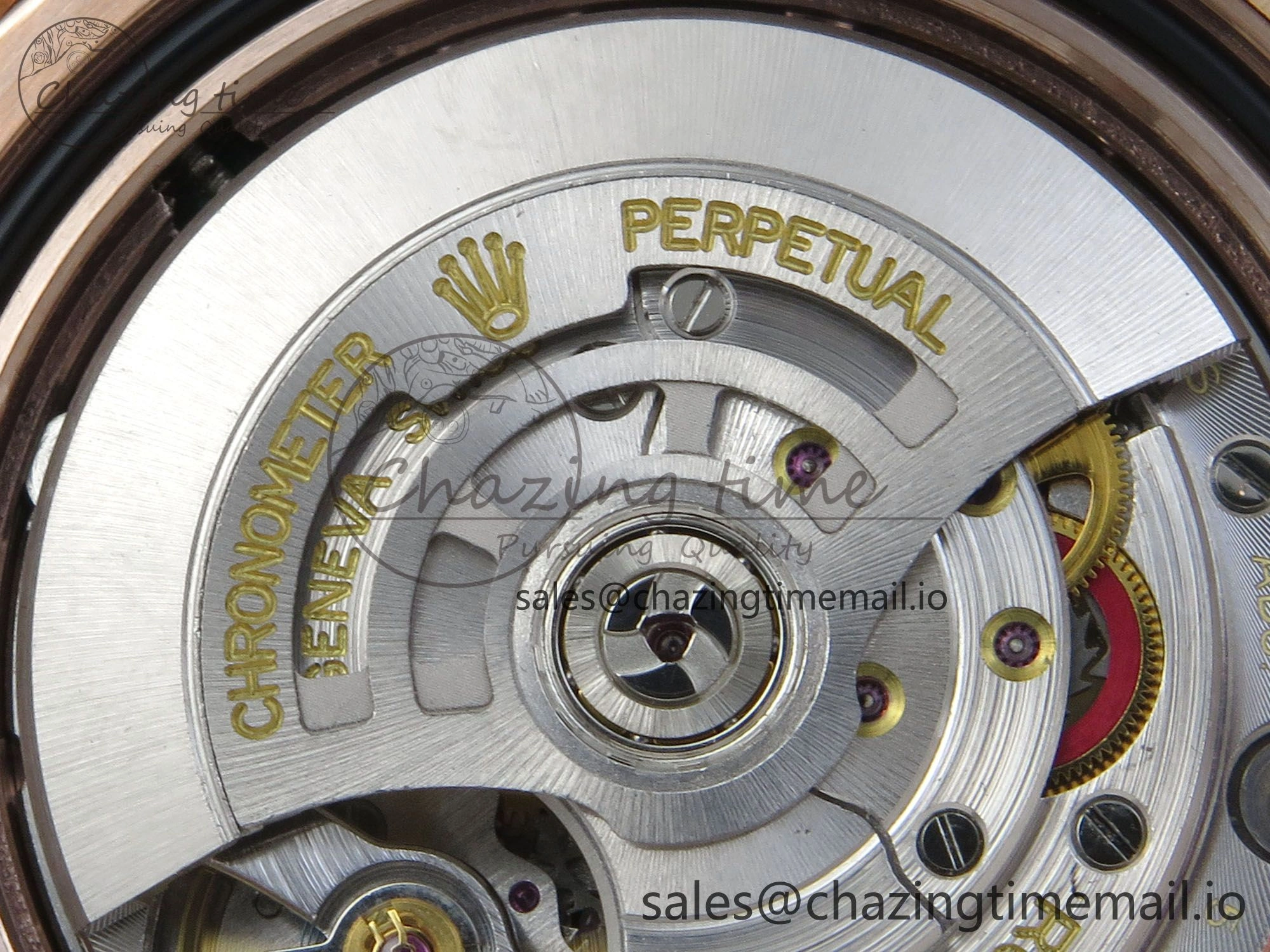 GMT Master II 126715 CHNR ARF Best Edition Tiger Iron Dial on RG Oyster Bracelet VR3285 CHS