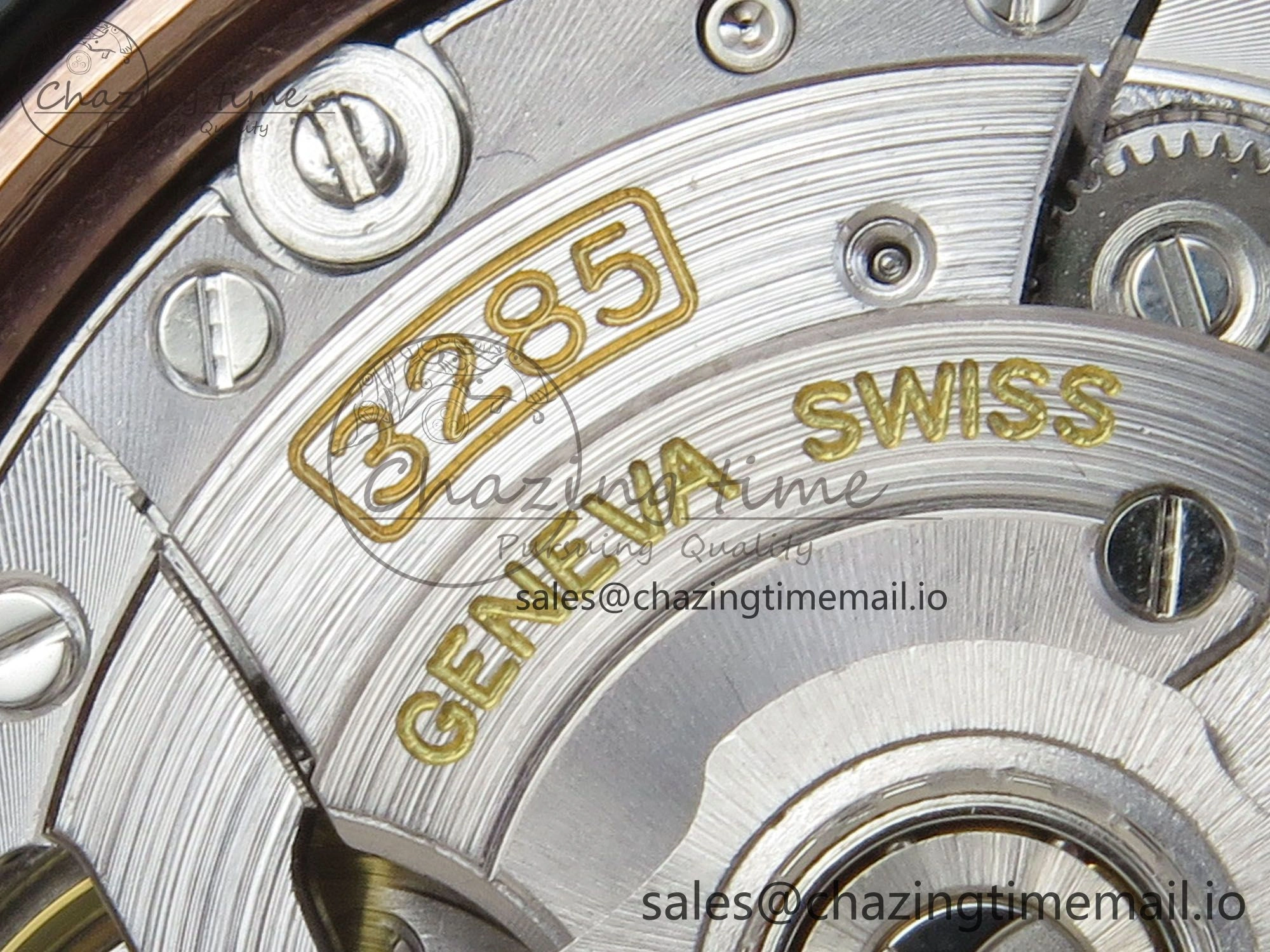 GMT Master II 126715 CHNR ARF Best Edition Tiger Iron Dial on RG Oyster Bracelet VR3285 CHS