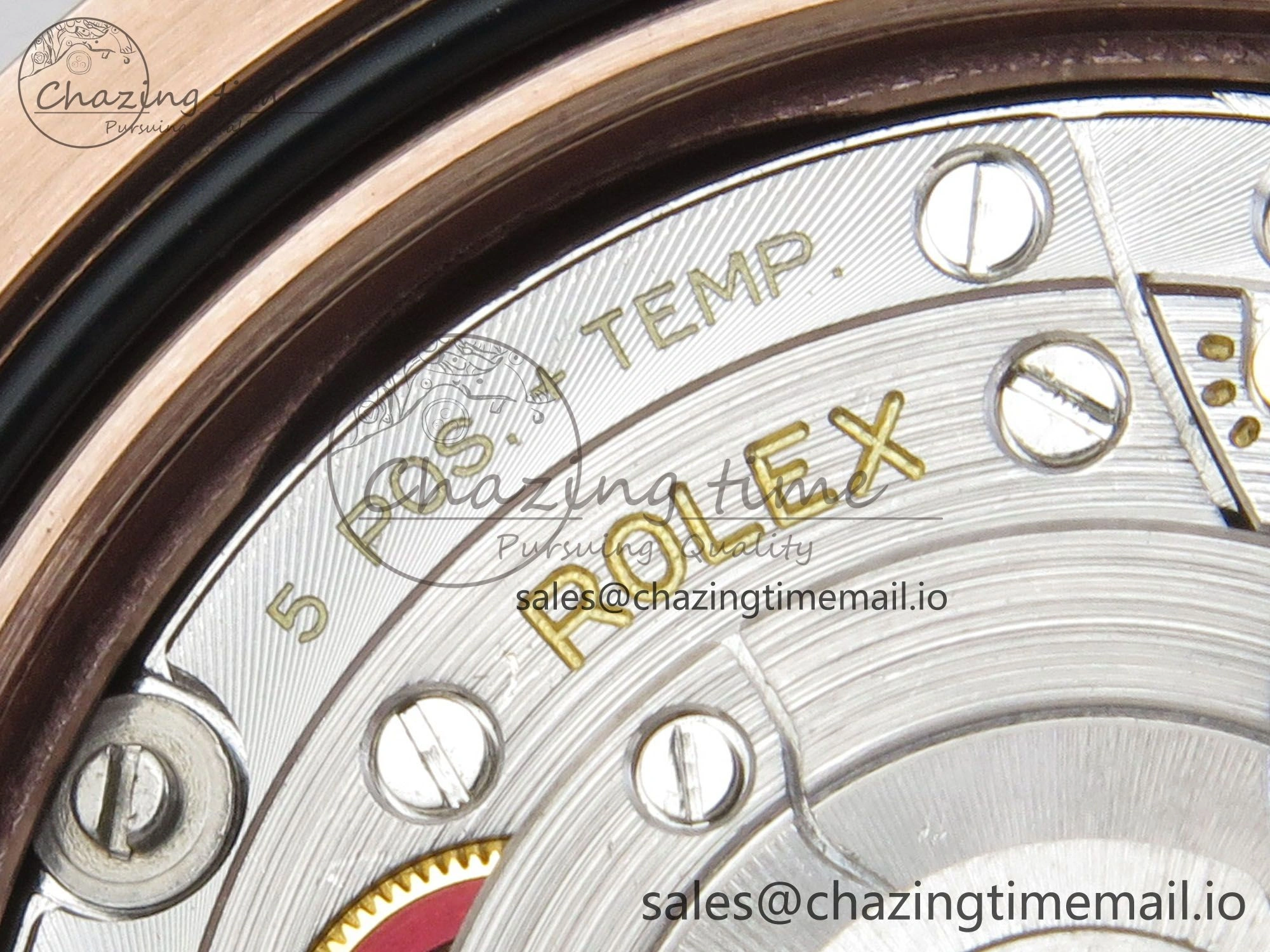 GMT Master II 126715 CHNR ARF Best Edition Tiger Iron Dial on RG Oyster Bracelet VR3285 CHS