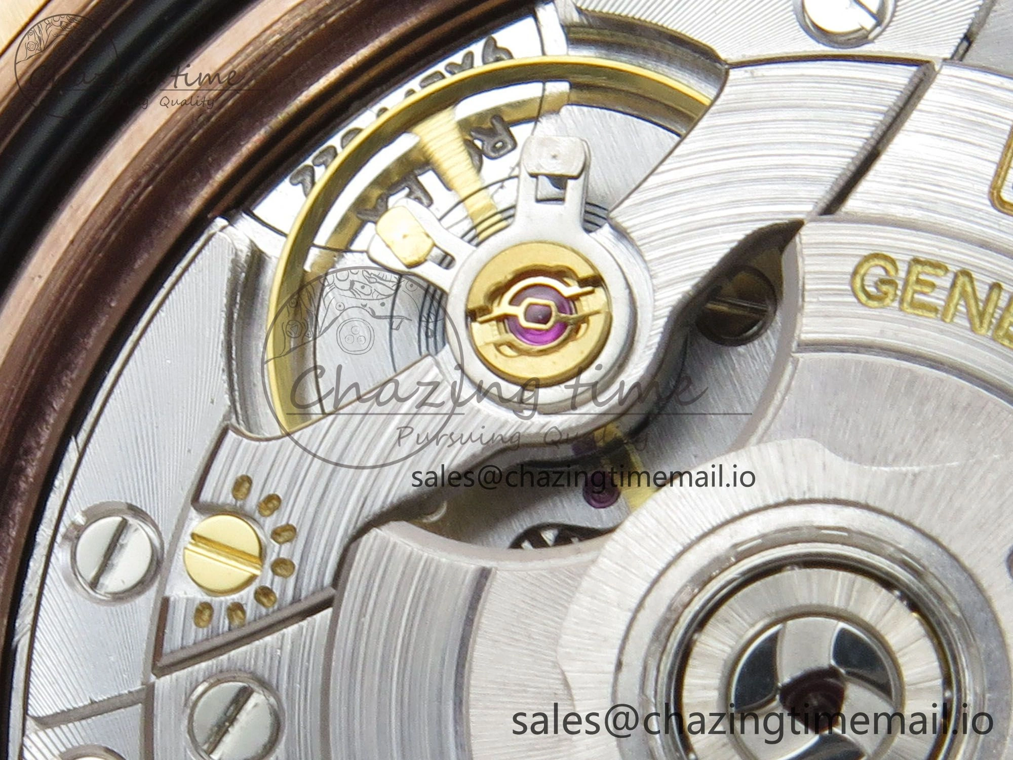 GMT Master II 126715 CHNR ARF Best Edition Tiger Iron Dial on RG Oyster Bracelet VR3285 CHS