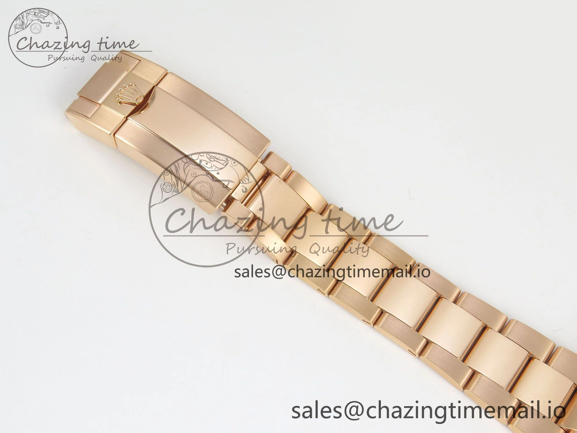 GMT Master II 126715 CHNR ARF Best Edition Tiger Iron Dial on RG Oyster Bracelet VR3285 CHS