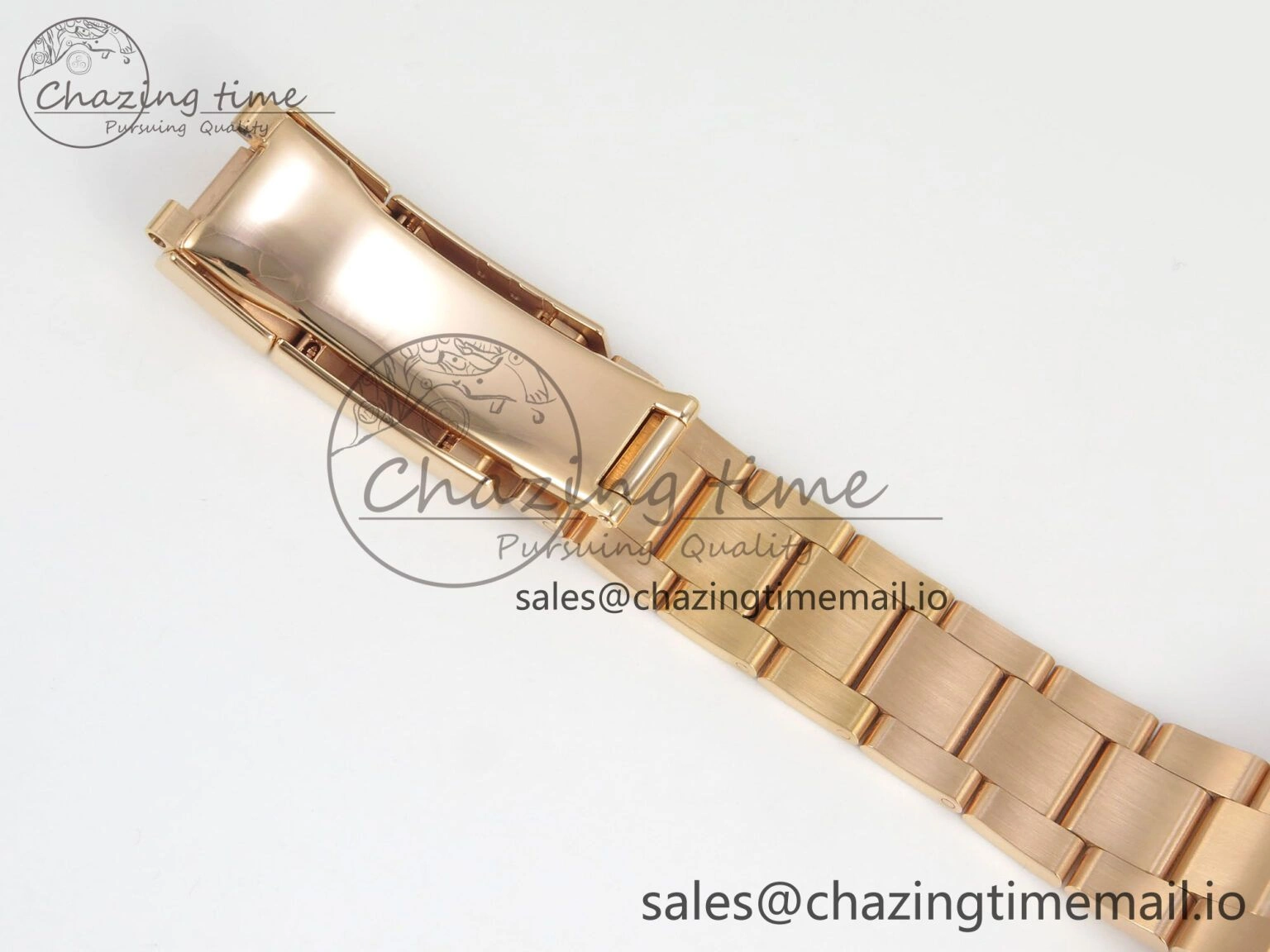 GMT Master II 126715 CHNR ARF Best Edition Tiger Iron Dial on RG Oyster Bracelet VR3285 CHS