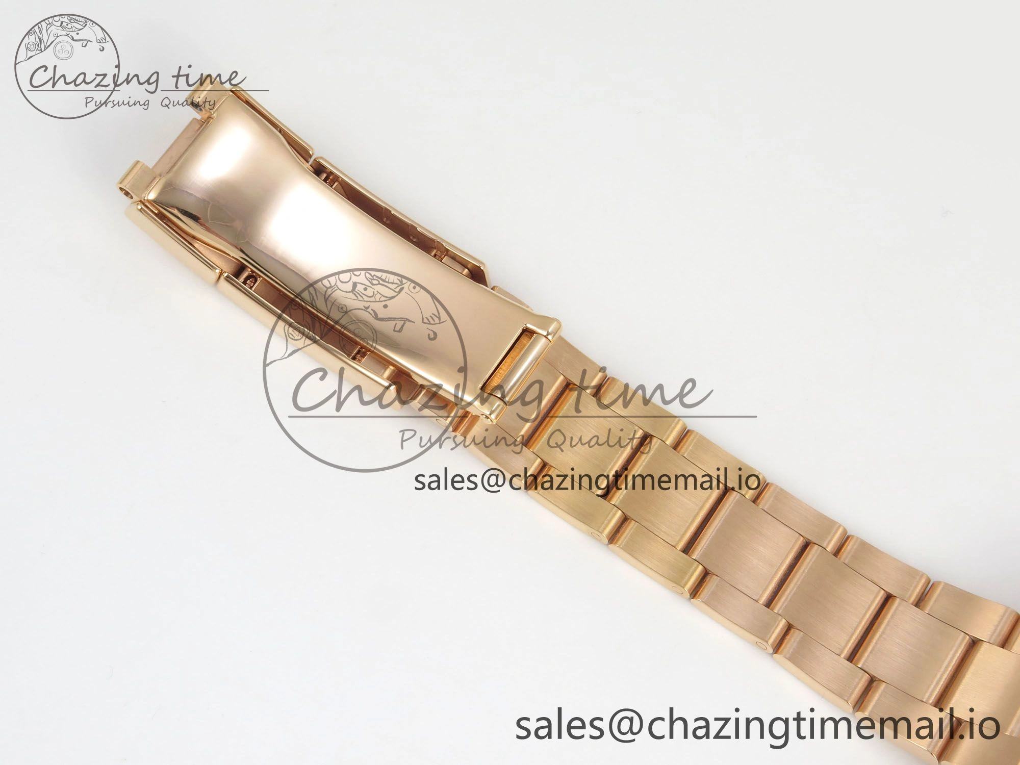 GMT Master II 126715 CHNR ARF Best Edition Tiger Iron Dial on RG Oyster Bracelet VR3285 CHS